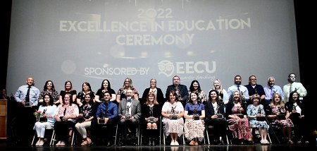 Excellence in Education annual event honors 28 educators and staff from throughout Kings County A group shot of all the Kings County honorees.
